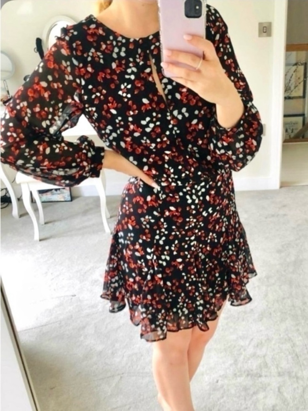 NWOT ZARA Multicolored Printed Mini Dress